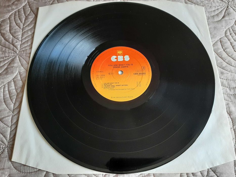 Frank Zappa - You Are What You Is - Europa - 2 x Vinil LP