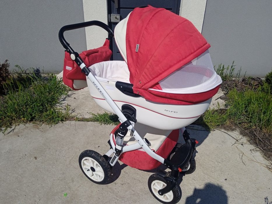 Коляска 2 в 1 Riko Brano Ecco Sport Red (червоний)