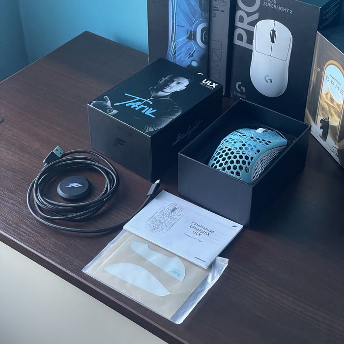 Finalmouse ULX Pro Tarik Large / Tiger + Xraypad Jade Air / Gripy