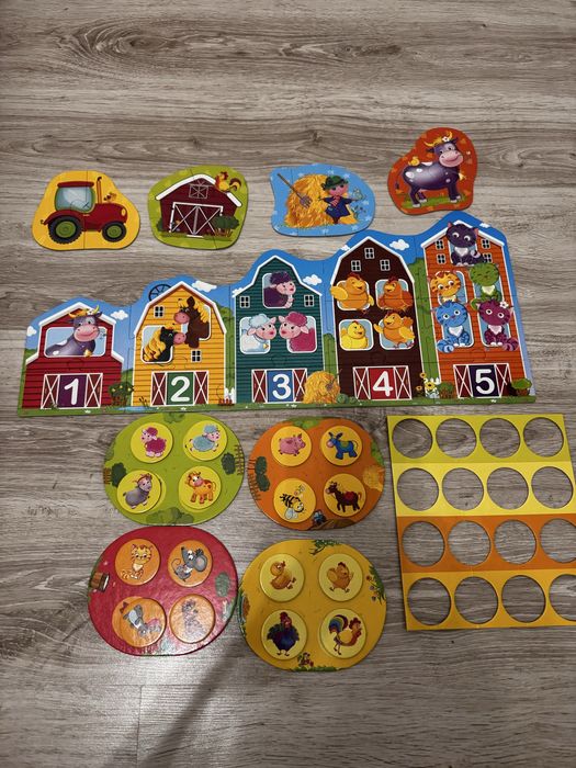 Ферма vladi toys +Дитячі пазли