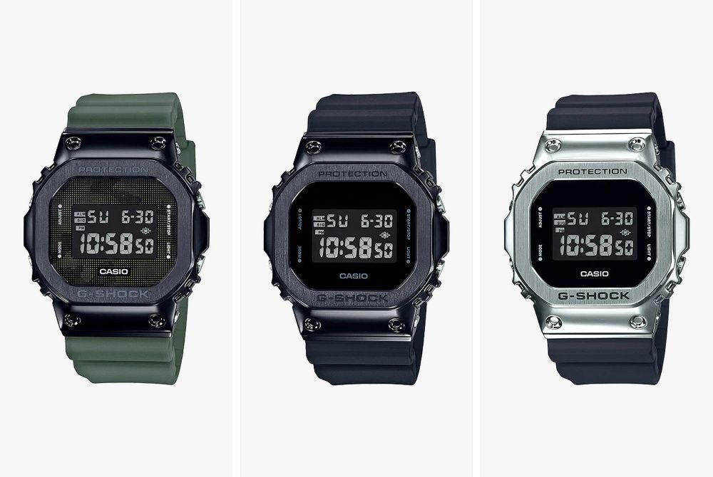 Часы Casio G-SHOCK GM-5600B-3E ! Оригинал! Фирменная гарантия 2 года!