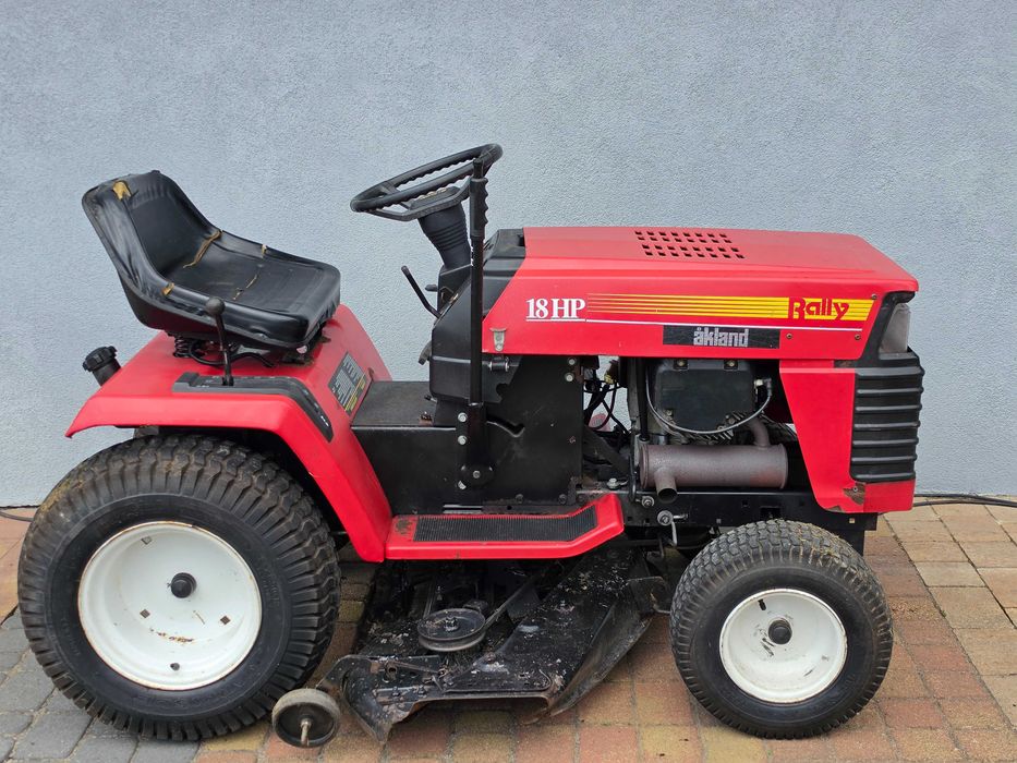 Traktorek Kosiarka Rally 18 HP Briggs and Stratton BOXER | Stan Perfekcyjny | Gwarancja 6 Miesięcy | CSM Milicz