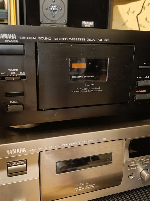 Кассетная дека YAMAHA KX670,KX393