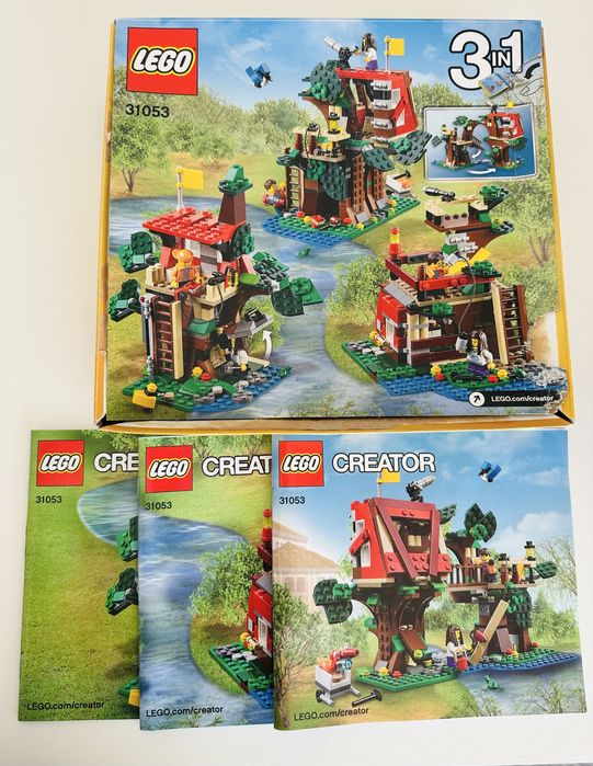 LEGO Creator 31053 Casas da Árvore para fazer 3 casas