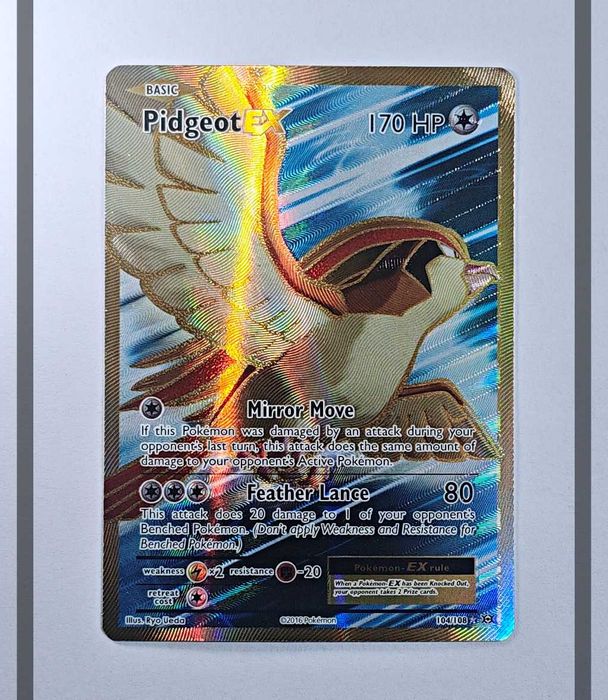 Pidgeot Ex 104/108 EVO Pokemon ENG-NM