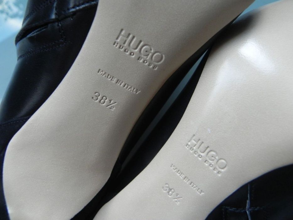 HUGO BOSS piękne botki na szpilce 38,5 NOWE/pudełko