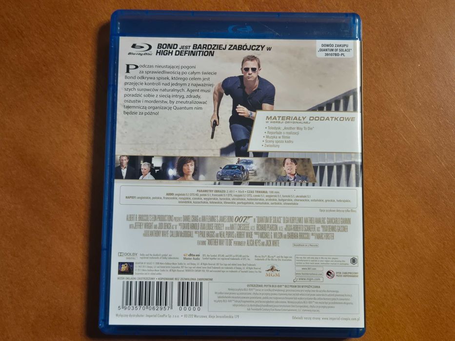 Blu-ray 007 James Bond /nr22