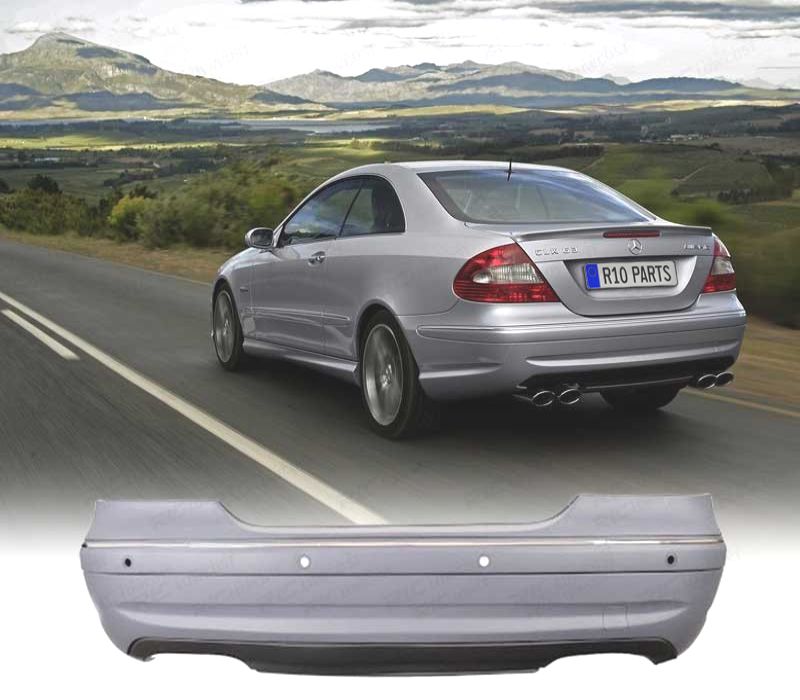 KIT DE CARROÇARIA MERCEDES CLK 200-500 W209 C209 02-09 LOOK AMG