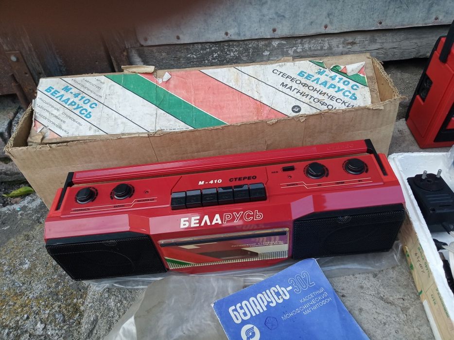 Касетный магнитофон магнитофон ссср Беларусь 302