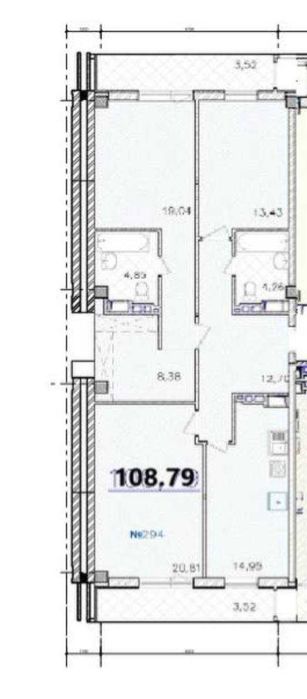 3-комнатная квартира по адресу ул. Шолуденка (площадь 108 м²) - Atlanta.ua - фото 6