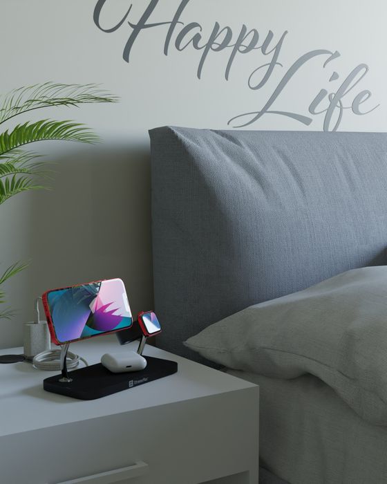 X-MAG PRO: Беспроводное зарядное устройство 3-в-1   Apple MagSafe