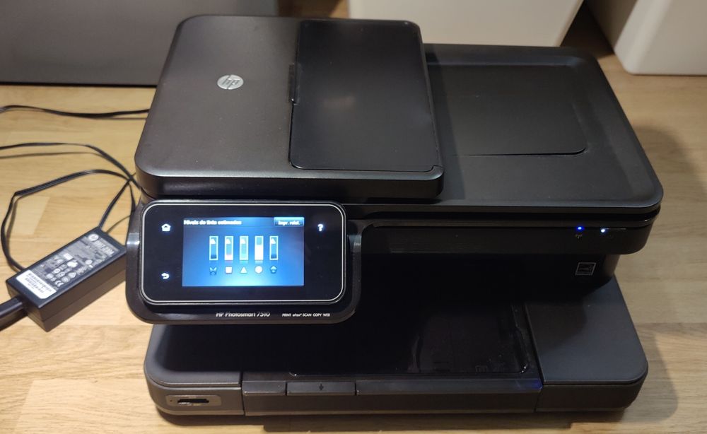 HP Photosmart 7510 – avariada (não puxa papel / pick-up roller)
Vendo