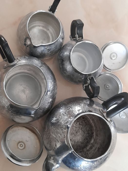 Stary radziecki zestaw do kawy i herbaty lata 70-te ZSRR