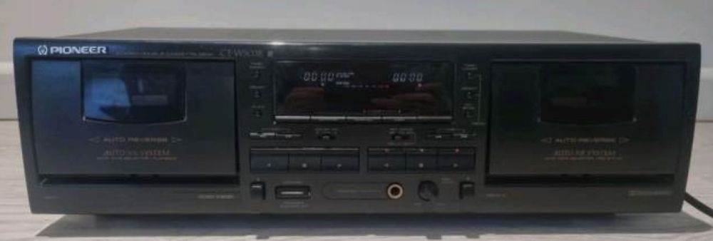 Leitor gravador cassettes Pioneer - ct w504r