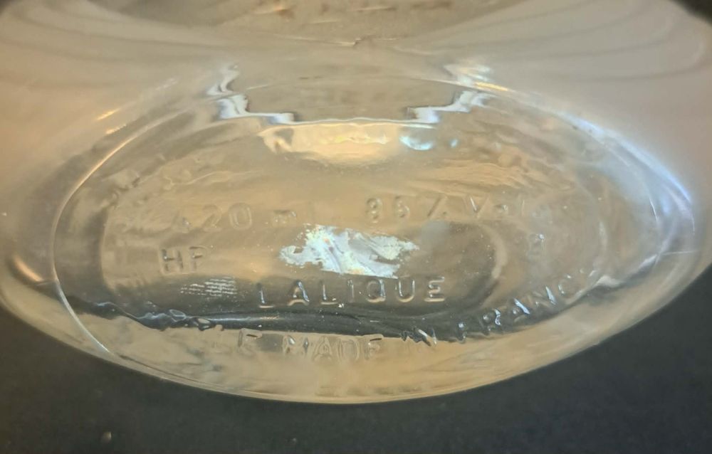 Frasco de Perfume Lalique