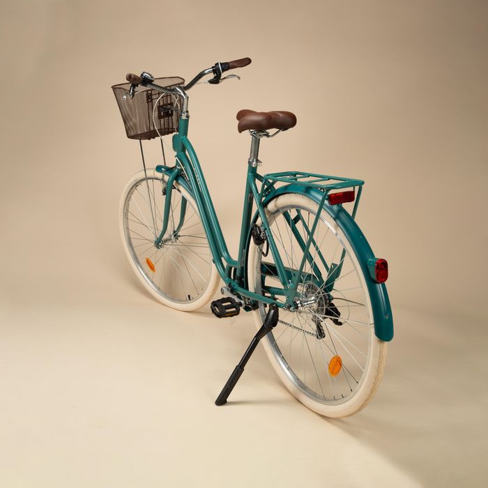 BICICLETA DE CIDADE ELOPS 520 QUADRO BAIXO VERDE