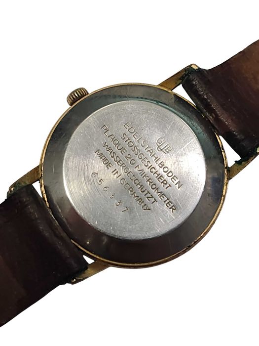Zegarek z Automatycznym Naciągiem Glashütte Spezimatic 26 Rubis NRD