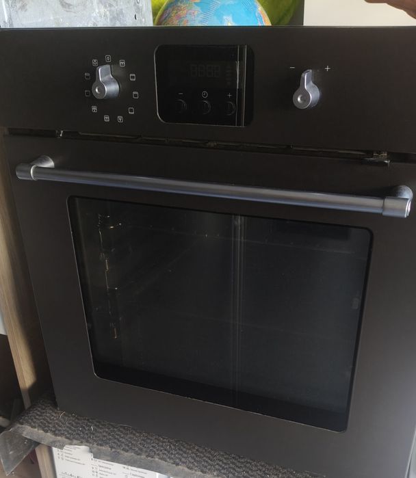 Czarny piekarnik do zabudowy Ikea Rutinerad super stan