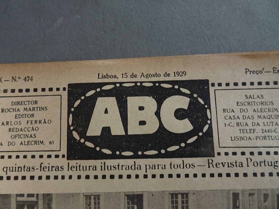 Revista ABC - Ano X - nº 474 15 de agosto de 1929