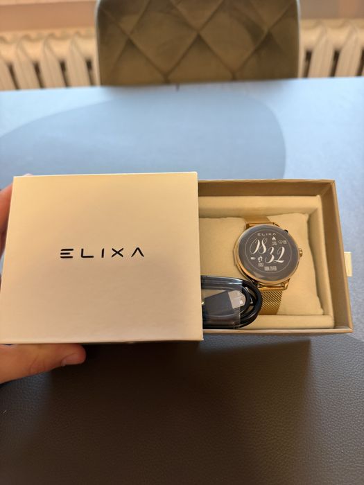 Zegarek smartwatch Elixa złoty