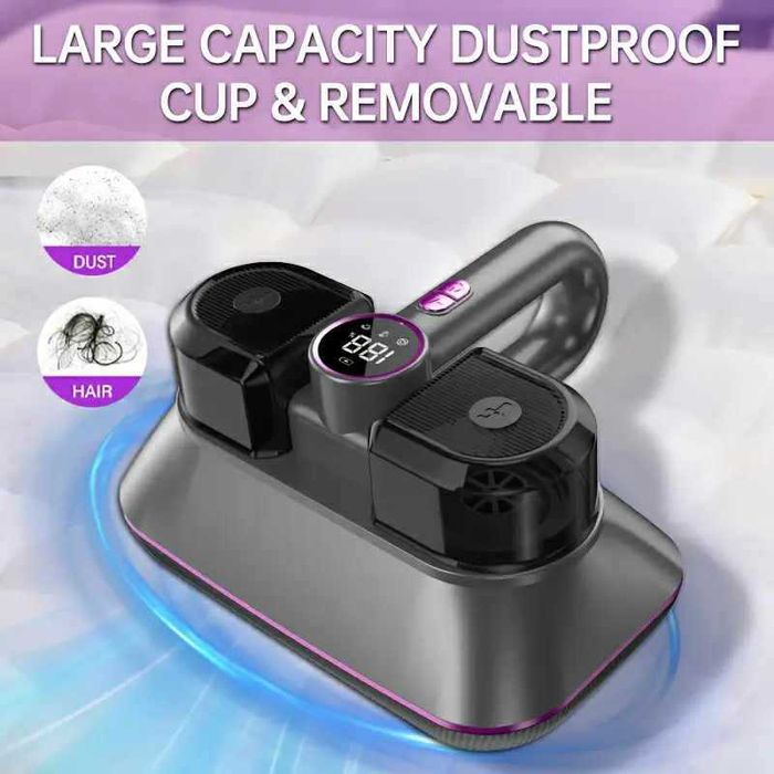 Odkurzacz ręczny do roztoczy usuwanie kurzu z łóżek materacy UV