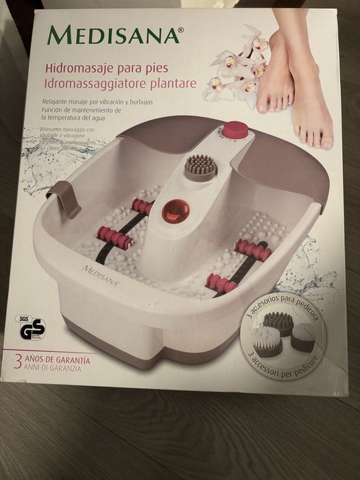 Hidromassagem para pés a estrear