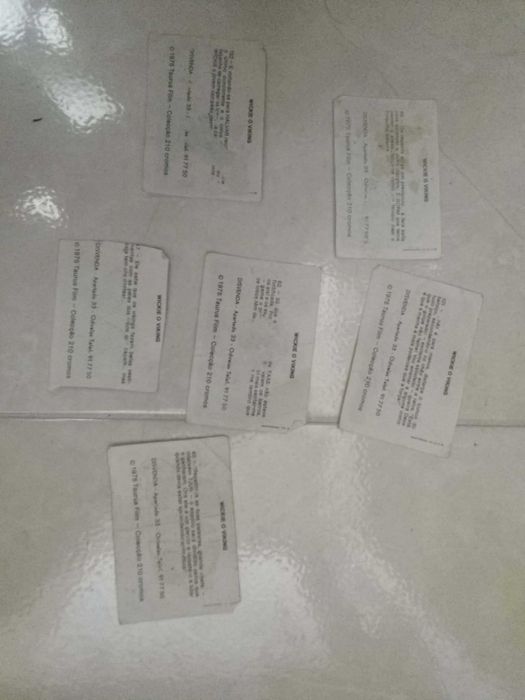 cromos do viking notas bandeiras antigos