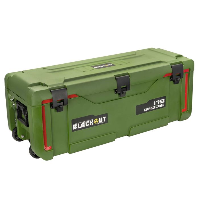 Експедиційний ящик на 175л Blackout 1200×468×456 (зелений) TH175 green
