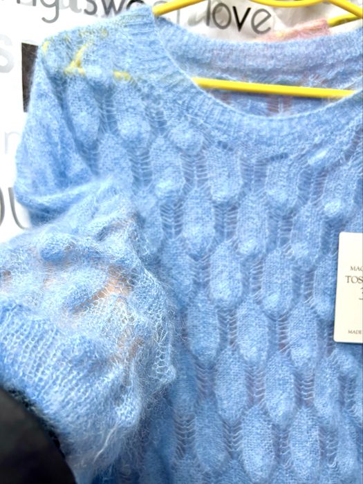 Свитер тонкий, весенний, королевский мохер , Италия.