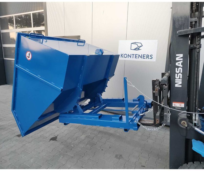 Kontener , koleba, wywrotka samowyładowcza, odpady, złom 1,5m3