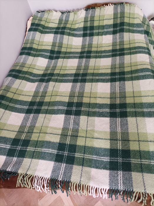 Плед теплий, вовняний