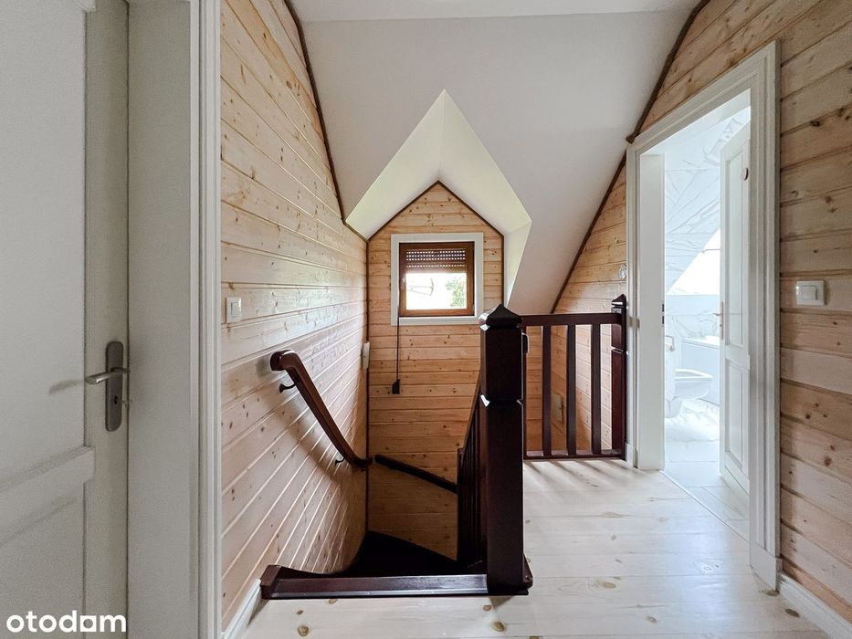 Wyjątkowy drewniany dom 195 m² na 4,54 ha z własnym stawem