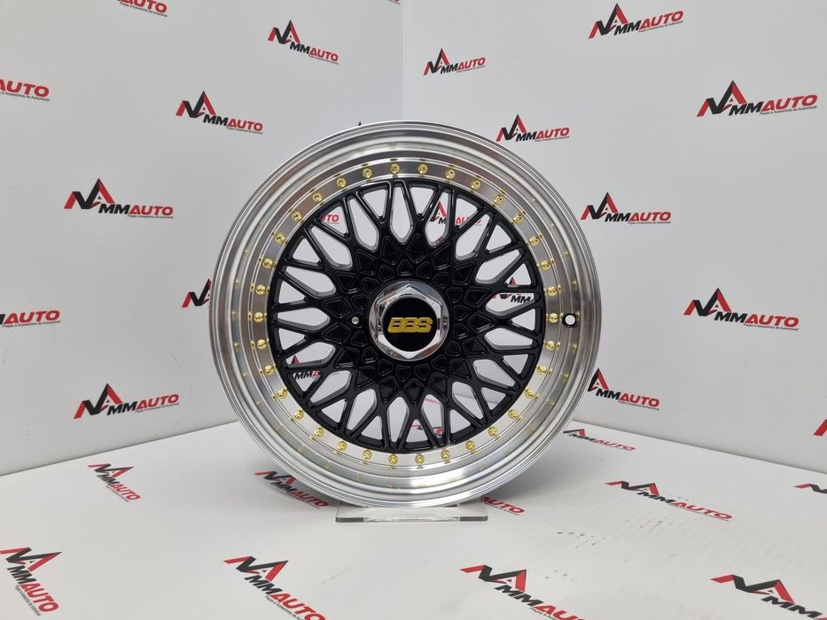 Jantes Look BBS RS Preto Polido 16 (5x100) (5x112)
