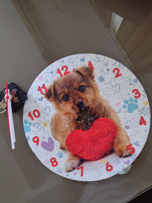 Puzzle zegar clock puzzle