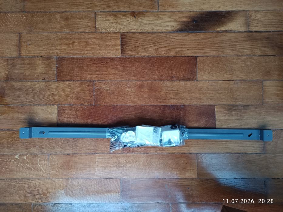 Półka ścienna IKEA HEMNES biała bejca