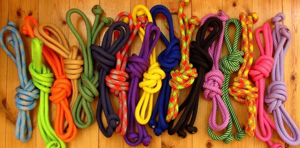 скакалка гімнастична  для художньої  гімнастики ф12 ціна за метр