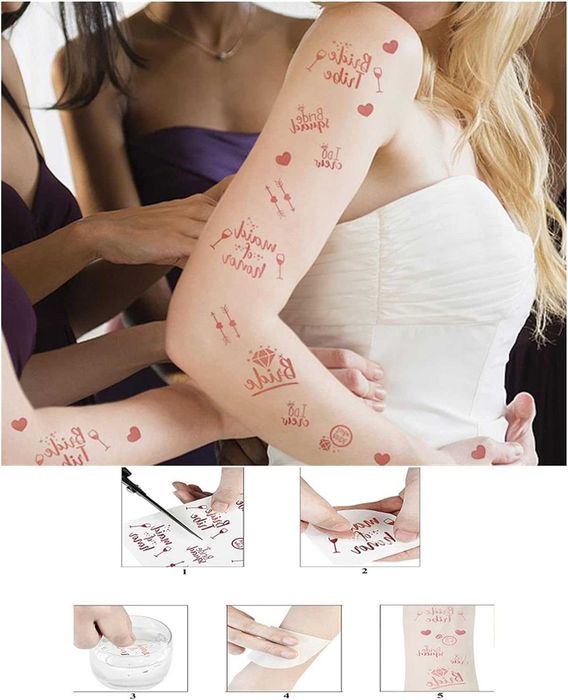 Despedida de solteira véu faixas, crachá, tatuagens, tiara ENVIOGRÁTIS