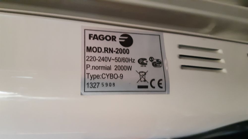 Aquecedor Fagor 2000W