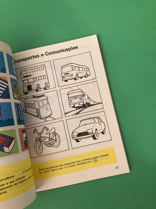 Livro Escola Primária Vivo e Observo Meio Físico e Social 1ª e 2ª Classe Anos 80