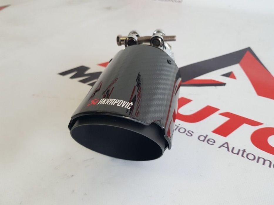 Ponteira de Escape Look Akrapovic Black