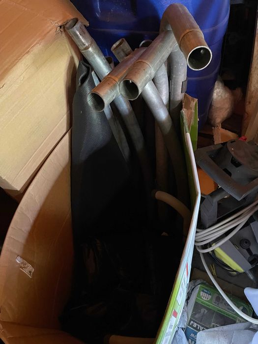 TRAMPOLINA OGRODOWA FT8 244CM stabilna konstrukcja (podwójne nogi)