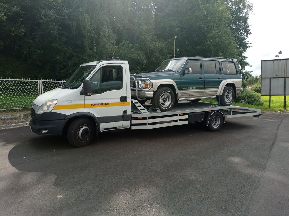 Pomoc Drogowa - Autolaweta - Laweta -Transport pojazdów