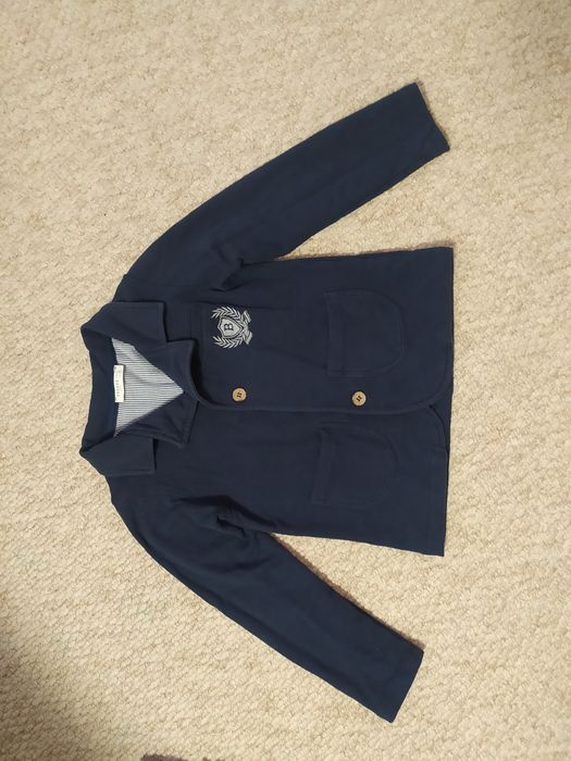 Коттоновий шкільний піджак, блайзер