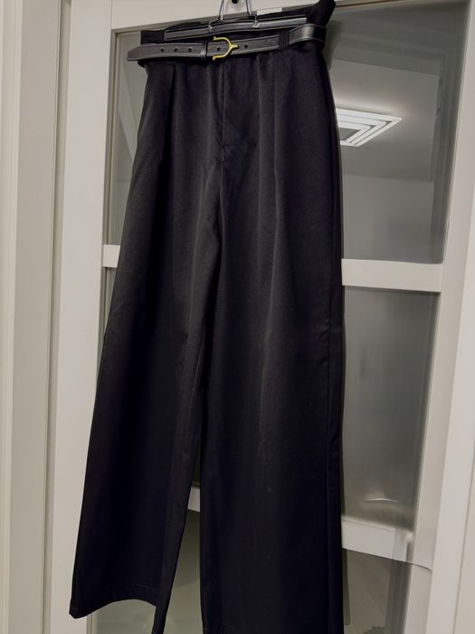 Брюки -кюлоти з високою посадкою