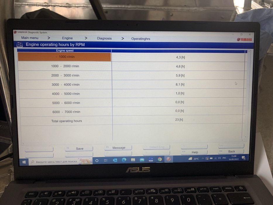 UMS 585 DC | Yamaha 150