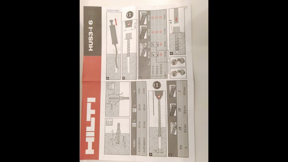 HILTI анкер. Анкер, саморез.
