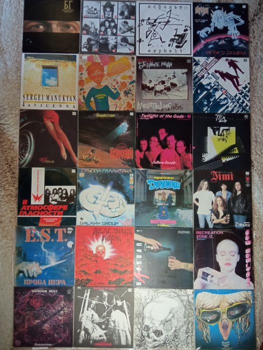 Пластинки виниловые платівки вінілові