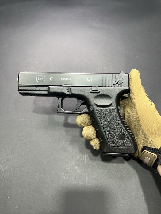 Топовий металевий пістолет Глок 17 - модель C15A (іграшка)