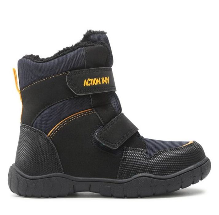 Buty śniegowce chłopiec 33 ciepłe wodoodporne