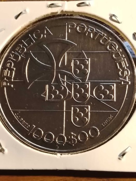 Moeda de 1000 escudos de 1998-Liga dos Combatentes, em Prata